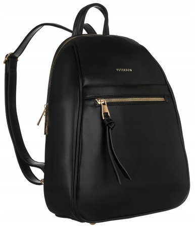 Eleganter Damen-Rucksack aus Öko-Leder – Peterson