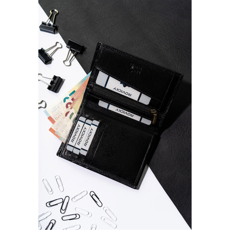 Große Herren Geldbörse aus echtem Leder – Rovicky