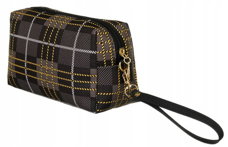 Reise-Kosmetiktasche für Damen im Karomuster – Rovicky