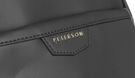 Geräumiger Damen Rucksack aus Öko-Leder – Peterson