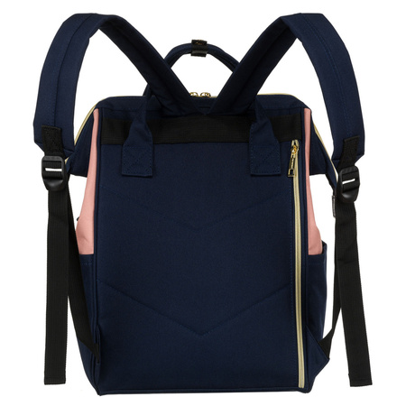 Zweifarbiger Damen Rucksack mit Laptopfach, ideal für Handgepäck – Peterson