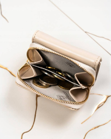 Elegante Damen Geldbörse aus lackiertem Öko-Leder – Peterson