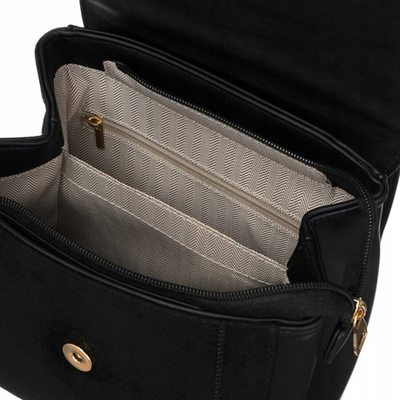 Klassischer Damen Rucksack aus Öko-Leder – Rovicky