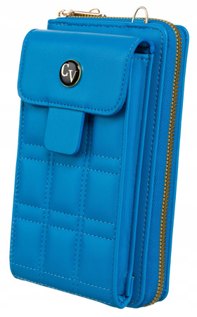 Mini Damen Umhängetasche 2in1 mit Geldbörsenfunktion und abnehmbarem Riemen – 4U Cavaldi