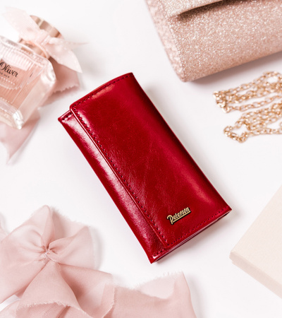 Leder Schlüsseletui mit mehreren Fächern – Peterson