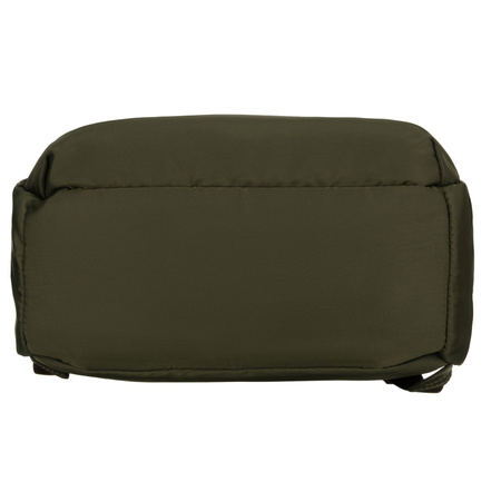 Damen-Rucksack aus Nylon in grüner Farbe mit Reißverschluss - Peterson