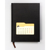 Schwarzes Notizbuch im B6-Format, bedruckt mit Punkten – Peterson