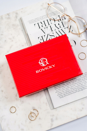 Große klassische Damen Geldbörse aus Öko-Leder – Rovicky