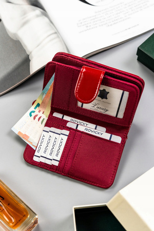 Große geräumige Damen Geldbörse aus Öko-Leder – 4U Cavaldi