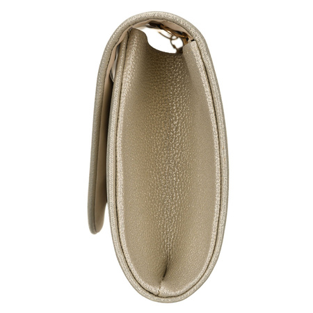 Goldene Damen-Clutch aus Kunstleder mit Magnetverschluss – Rovicky
