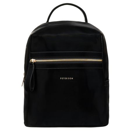 Eleganter Damen Rucksack mit goldenen Beschlägen – Peterson