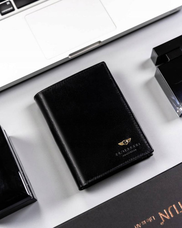 Große Herren-Geldbörse aus Naturleder - Peterson