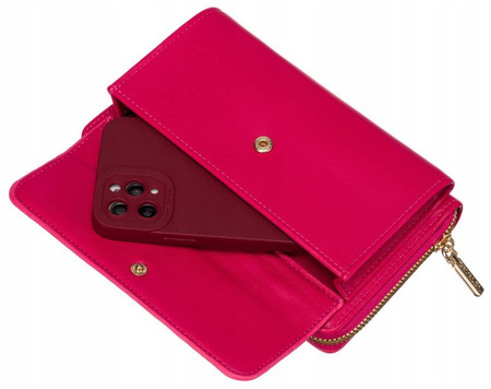 Mini Damen Umhängetasche-Geldbörse 2-in-1 mit abnehmbarem Riemen – 4U Cavaldi