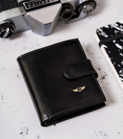 Kompakte Herren Geldbörse für Karten mit RFID Protect – Peterson