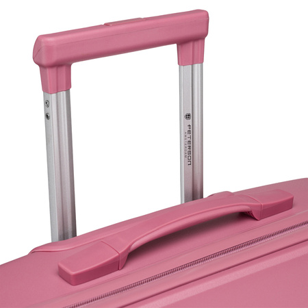 Kofferset aus Polypropylen mit Reißverschluss-Organizer – Peterson