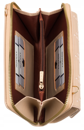 Stilvolle Damen Umhängetasche mit Geldbörsenfunktion – 4U Cavaldi