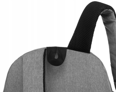 Großer Herren Rucksack aus Polyester mit Laptopfach – Peterson