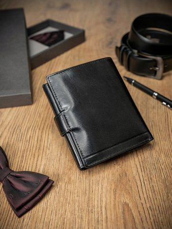 Elegante Herren Geldbörse aus Echtleder – Rovicky