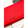 Damen Geldbörse aus Öko-Leder in Rot mit Druckknopf & Bügelverschluss – 4U Cavaldi