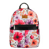 Multicolor Damen Rucksack mit Blumenmuster und verstellbaren Schultergurten – Rovicky