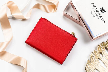 Kleine Damen Portemonnaie aus Öko-Leder – Peterson