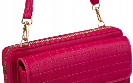 Elegante Mini Damen Handtasche-Geldbörse mit langem, abnehmbarem Riemen – 4U Cavaldi