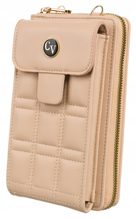 Mini Damen Umhängetasche 2in1 mit Geldbörsenfunktion und abnehmbarem Riemen – 4U Cavaldi