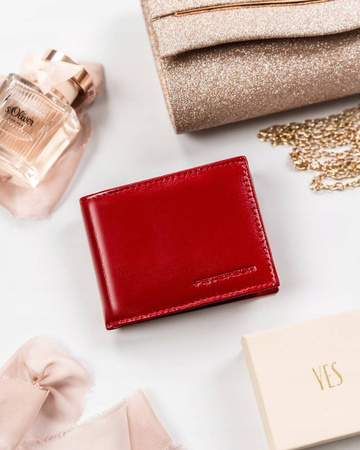 Klassische, kleine Damen Geldbörse aus echtem Leder – Peterson