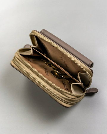 Große, horizontale Damen Geldbörse aus Öko-Leder – 4U Cavaldi