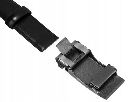 Eleganter Herren Gürtel mit Automatikschließe aus echtem Leder – Peterson