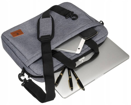 Laptop Tasche aus strapazierfähigem Polyester – Peterson