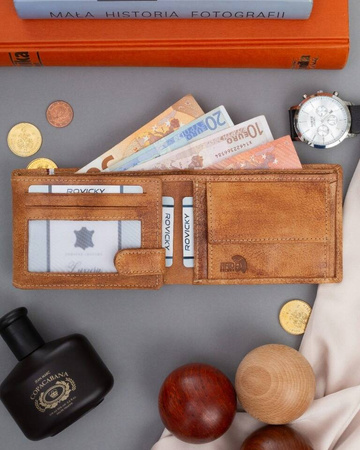 Große patriotische Herren Geldbörse mit RFID-Schutz