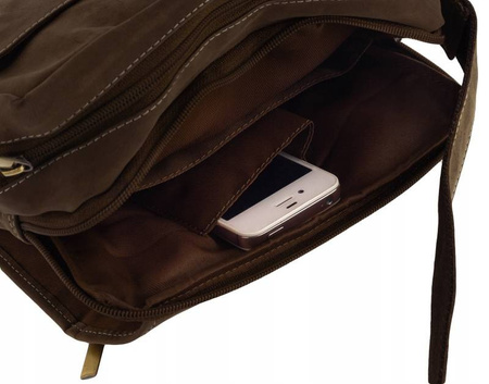 Herren Umhängetasche aus Leder – Always Wild