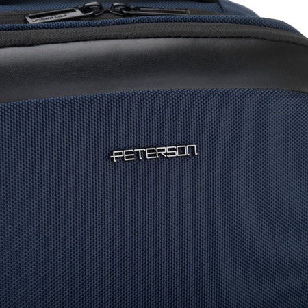 Granatblauer Reiserucksack mit Laptopfach bis zu 14 Zoll – Peterson