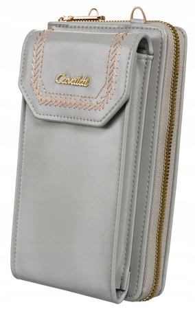 2-in-1 Handtasche-Geldbörse mit langem, abnehmbarem Riemen – 4U Cavaldi