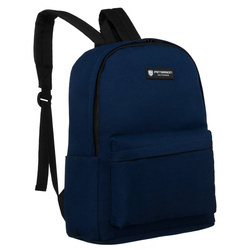 Marineblauer Schulrucksack mit verstellbaren Trägern – Peterson
