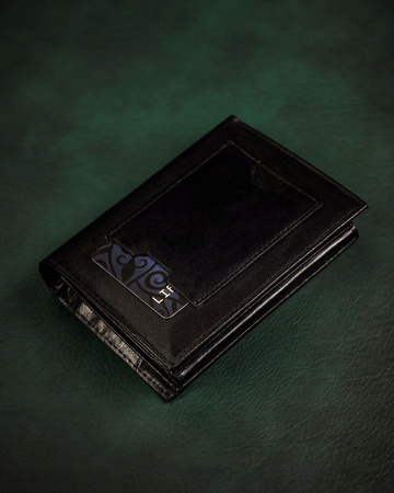 Herren Geldbörse aus Leder ohne äußeren Verschluss – Peterson