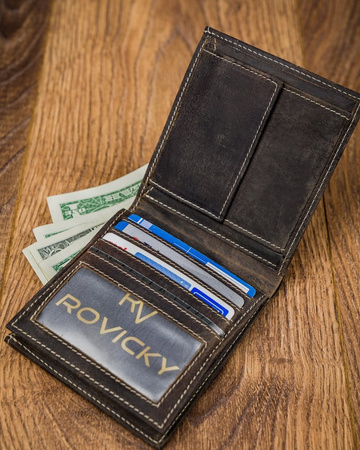 Originale Herren Geldbörse aus Echtleder – Cavaldi®