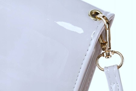 Graue, elegante 2-in-1 Handtasche-Portemonnaie mit Magnetverschluss – Rovicky