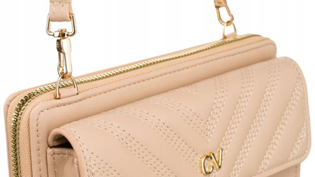 Mini Damen Umhängetasche-Geldbörse 2-in-1 mit abnehmbarem Riemen – 4U Cavaldi