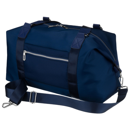 Sportliche Trainingstasche aus Polyester in Navyblau, mit einem Fach – Peterson