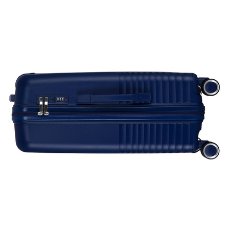 Peterson Koffer-Set aus ABS-Kunststoff in Marineblau