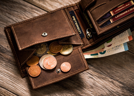 Marken Herren Geldbörse aus echtem Leder – Peterson