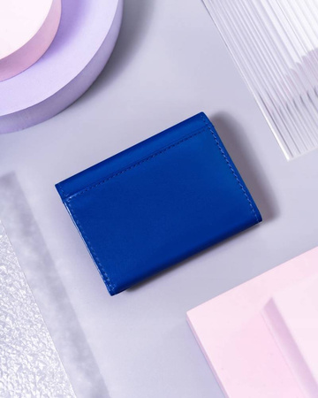 Kleine Damen Geldbörse aus Leder mit Druckknopf – Peterson