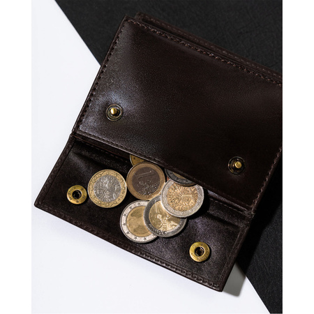 Elegante Herren Geldbörse aus echtem Leder mit RFID – Rovicky