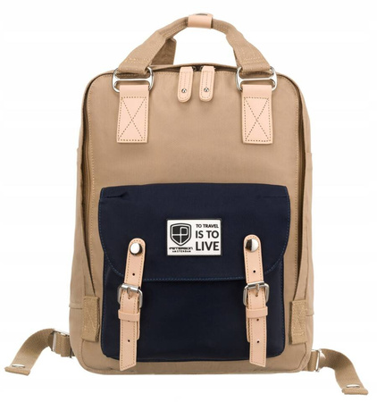 Städtischer, geräumiger Rucksack aus Polyester – Peterson