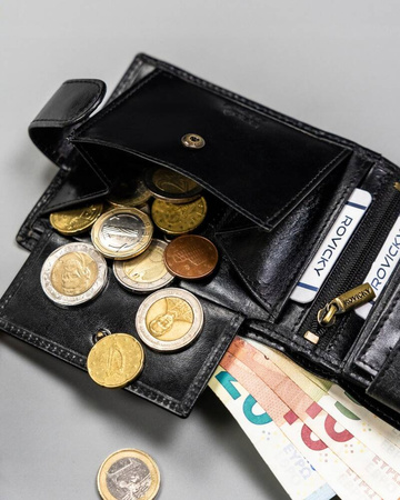 Große Herren Geldbörse aus Echtleder – Rovicky