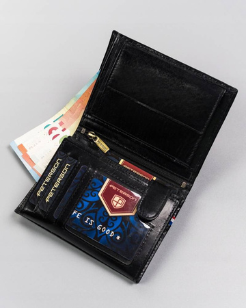 Große Herren Geldbörse ohne Verschluss – Peterson