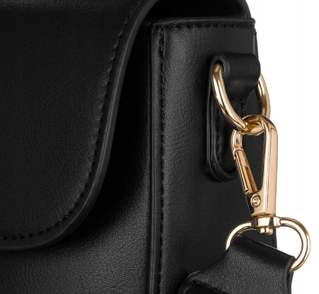 Klassische Damen-Umhängetasche aus Öko-Leder - Peterson