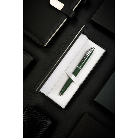 Metallkugelschreiber in elegantem Grün in Geschenkverpackung – Peterson